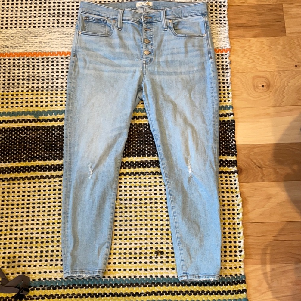 Madewell 9” Hugh Rise Skinny Jean - 32